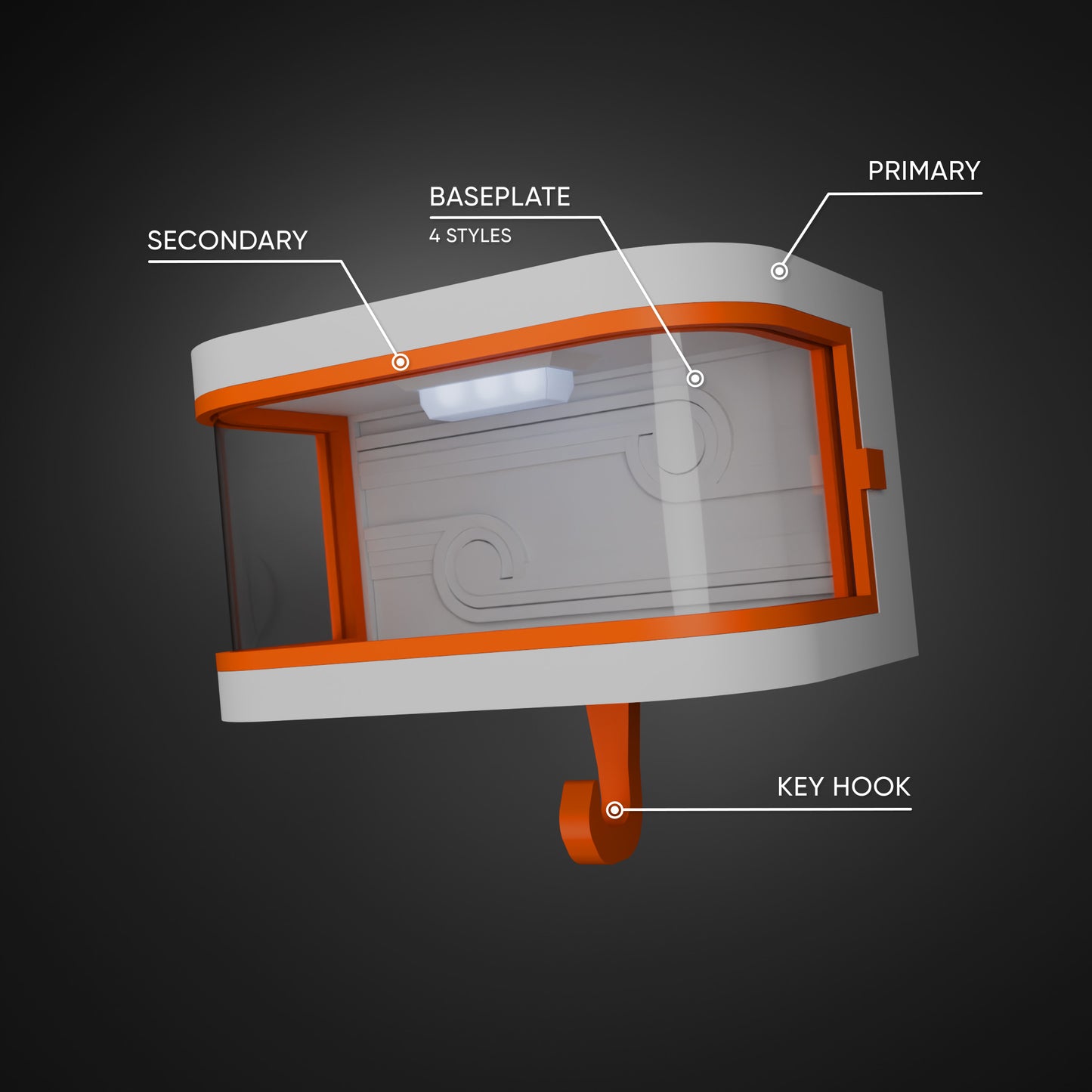 Diorama LED Key Holder