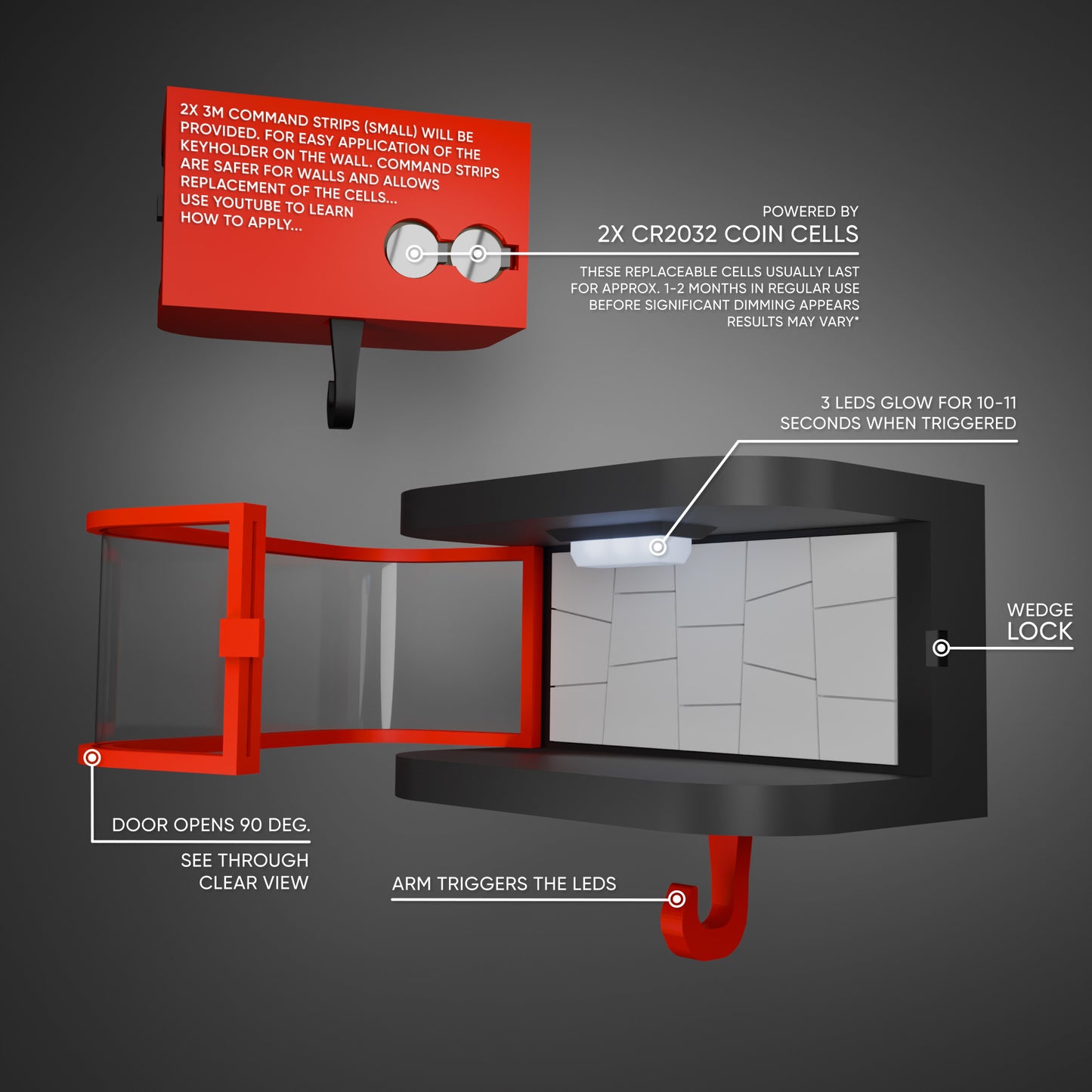 Diorama LED Key Holder