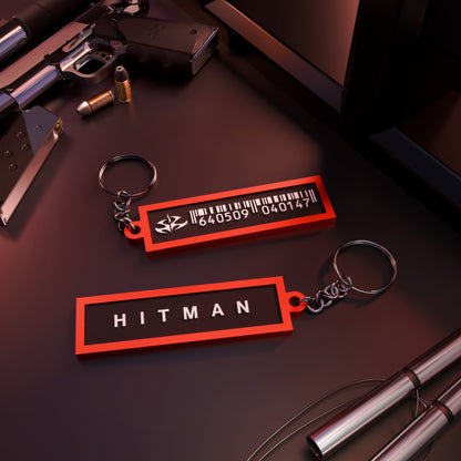 Hitman Rotatable Keychain